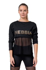 Nebbia - Intense Tričko Intense Mesh 805 - Velikost: L