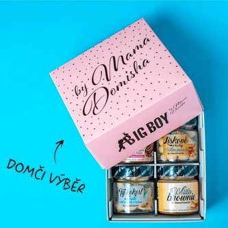 Big Boy - Domči výběr by @MamaDomisha - Lososová - 740 Gramů