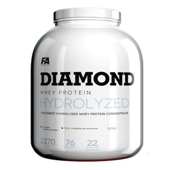 Fitness Authority - Diamond Hydrolysed Whey Protein - Vanilka - 2270 Gramů