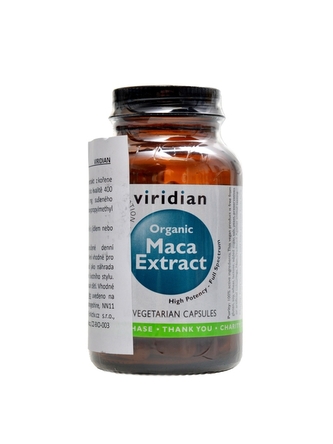 Viridian - Organic Maca Extract - 60 kapslí Viridian - Organic Maca Extract - 60 kapslí