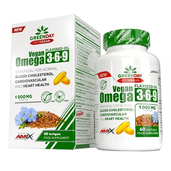 Amix Nutrition - ProVegan Omega 3-6-9 - 60 kapslí