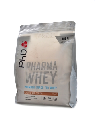 PhD Nutrition - Pharma Whey - Jahoda - 2000 Gramů