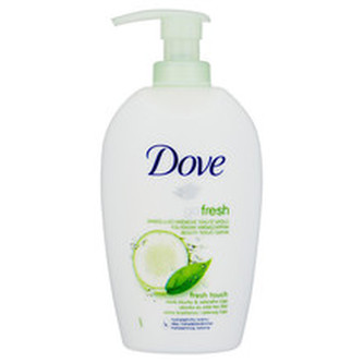 Dove Zkrášlující krémové tekuté mýdlo s vůní okurky a zeleného čaje Go Fresh (Fresh Touch) Odstín 750 ml - náhradní náplň unisex