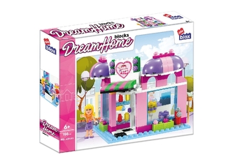 Stavebnice Alle Blox dívčí 196 dílů