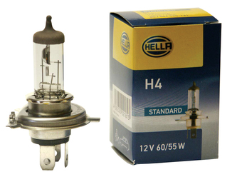 Autožárovka halogenová H4 12V 60/55W HELLA