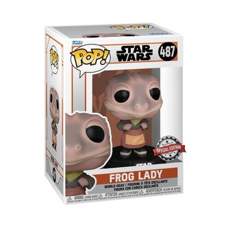 Funko POP Star Wars The Mandalorian - Frog Lady (exclusive special edition)