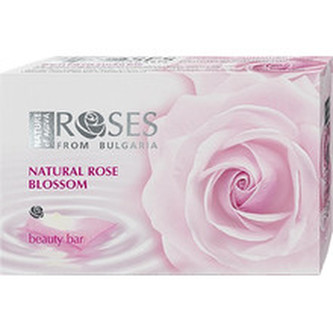ELLEMARE Tuhé mýdlo na ruce Roses bílé (Beauty Bar) 75 g woman