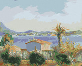 Malování podle čísel - TAMARIS FRANCIE (PIERRE-AUGUSTE RENOIR) - 40x50 cm, bez rámu a bez vypnutí plátna