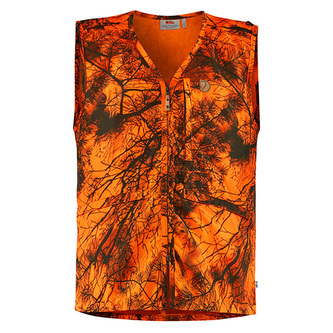 Värmland Vest M, Orange Camo | 211 | L