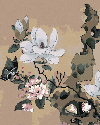 Malování podle čísel - MALBA V ALBU (CHEN HONGSHOU) - 80x100 cm, vypnuté plátno na rám