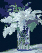 Malování podle čísel - ZÁTIŠÍ S ŠEŘÍKY (ÉDOUARD MANET) - 40x50 cm, bez rámu a bez vypnutí plátna