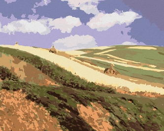 Malování podle čísel - POLE (PÁL SZINYEI MERSE) - 40x50 cm, vypnuté plátno na rám