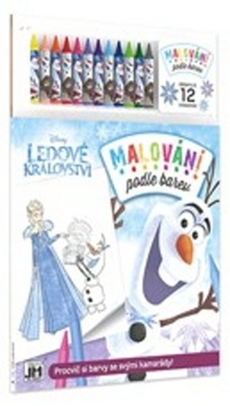 Ledové království - Malování podle barev