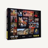 Chronicle books Puzzle Star Trek kočky 1000 dílků