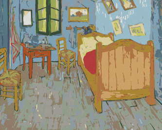 Malování podle čísel - LOŽNICE V ARLES (VINCENT VAN GOGH) - 80x100 cm, vypnuté plátno na rám Malování podle čísel - LOŽNICE V ARLES (VINCENT VAN GOGH) - 80x100 cm, vypnuté plátno na rám