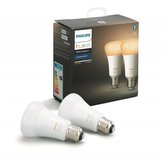 Chytrá žárovka Philips Hue Bluetooth LED White Ambiance žárovka E27 A19 8.5W 806lm 2200K-6500K set 2 ks
