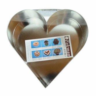 Forma dortová srdce střední 25x24cm  CZ