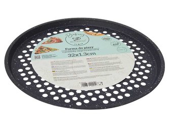 Forma pizza nepřilnavá mramor ¤32cm perforovaná  MEYERHOFF