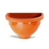 Květináč na stěnu půlkulatý 26x18cm  WALL