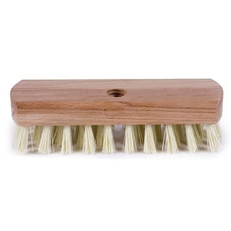 Kartáč na podlahu dřevo na hůl, hrubý závit 4224/861 GECO