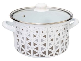 Hrnec smalt ¤18cm 2,55L SHAPE s poklicí