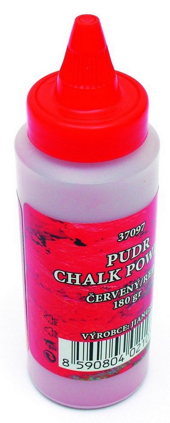 Křída pudr červená 180gr prášek