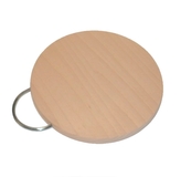 Prkénko dřevo kulaté ¤20x1,5cm, kovová ručka  WOOD