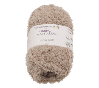 Příze LENJA SOFT - kávová - 25g / 85 m