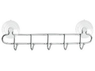 Věšák 5 háčků drát s přísavkami  ARTEX