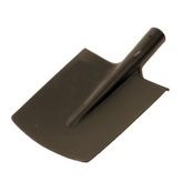 Rýč rovný 21x30cm bez násady černý  FESTA