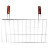 Rošt grilovací 39,5x38cm dřevo ručky  BBQ