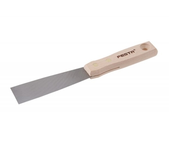 Špachtle  4cm nerez/dřevo  FESTA