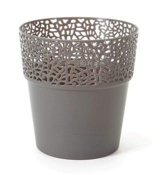 Obal květináče ROSA ¤17cm antracit