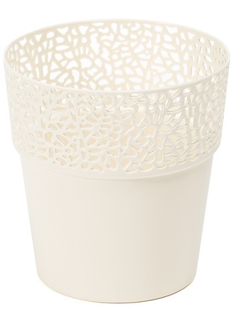 Obal květináče ROSA ¤11,5cm krémový