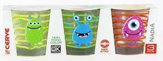 Sklenice 310ml  BEE LD 3ks