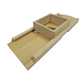 Struhadlo zelí 3 nože 55x19cm se šuplíkem WOOD WD3