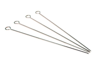 Jehly grilovací nerez na špíz 28cm 6ks  CZ