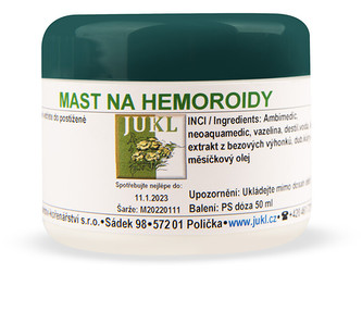 JUKL Mast na hemoroidy 50 ml