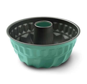 Forma bábovka ¤23cm kov nepřilnavá  BONTON zelená