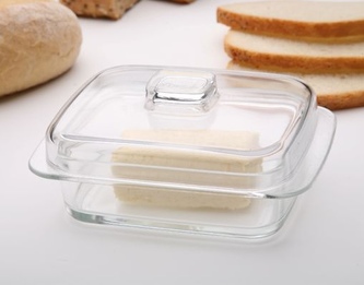 Máslenka sklo 16x11x7cm  JASLO