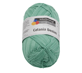 Příze CATANIA DENIM - smaragd - 50g / 125 m