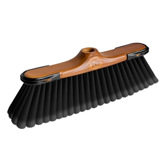 Smeták PH 34cm, hůl 130cm, imit. dřeva, netřepený chlup  GRAND