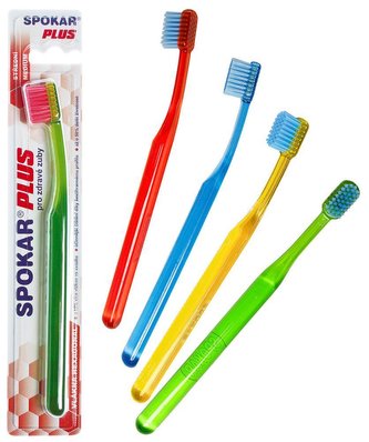 Zubní kartáček SPOKAR 3428 PLUS střední