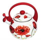 Konvice čajník smalt 2,2L MEYERHOFF mák, indukce