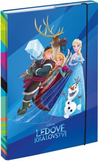 Desky na školní sešity A4 - Frozen