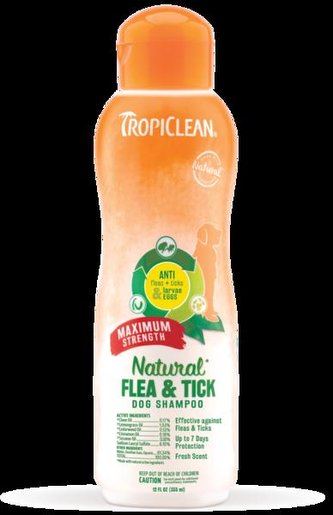TROP antip.sampon Flea and Tick Maximum Strength 355ml