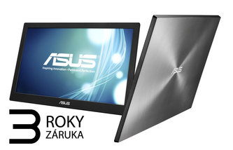 Monitor Asus MB168B 15,6'' HD TN, 16:9, USB 3.0, přenosný