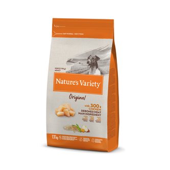 Nature´s variety orig. mini ad. Dog s kurecim 1,5kg