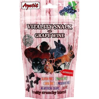 Apetit Vitality snack s hroznovym vinem 80g