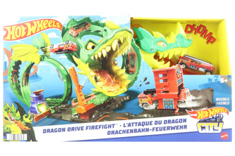 Hot Wheels City Dračí útok na hasičárnu HDP03